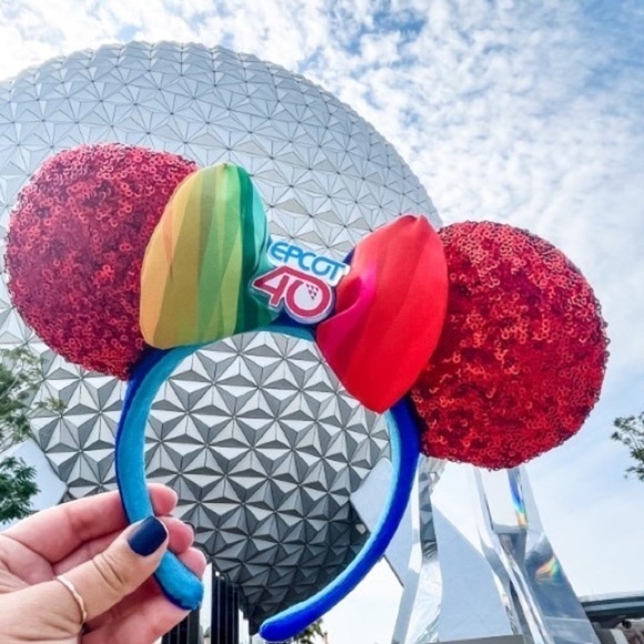 Epcot 40th Anniversary Disney Ears - Picture 2 of 5
